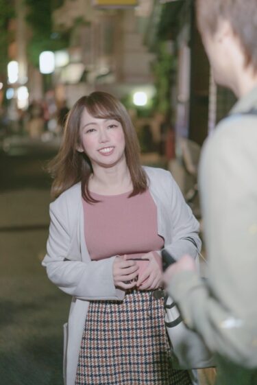 素人×ハメ撮り：橋本優佳　笑顔が素敵で巨乳な熟女のお姉さん（たぶん４０代）は彼氏にフラれてナンパチ〇ポをゲットだぜ！